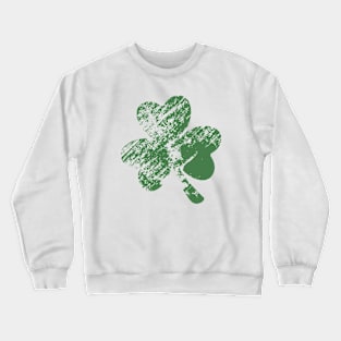 Retro Shamrock Lucky Cute St Patricks Day 2 Crewneck Sweatshirt